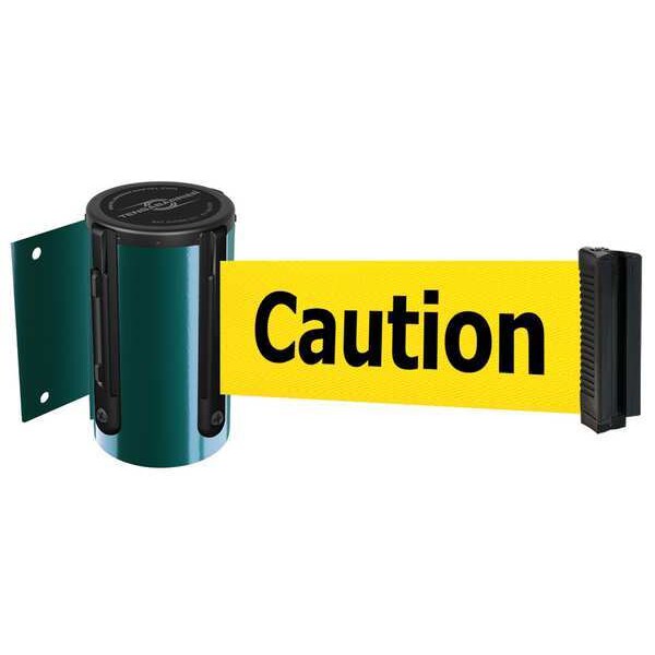 Belt Barrier, Green, Belt Color Yellow