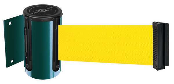 Belt Barrier, Green, Belt Color Yellow