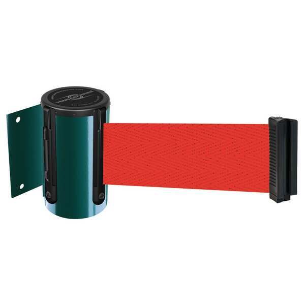 Belt Barrier, Green, Belt Color Red