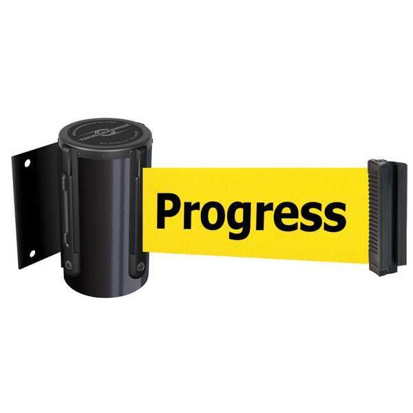 Belt Barrier, Black, Belt Color Yellow