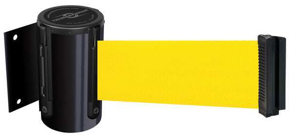 Belt Barrier, Black, Belt Color Yellow