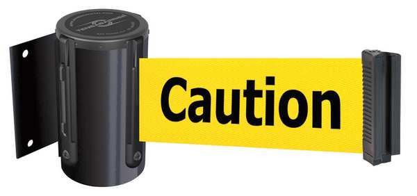 Belt Barrier, Black, Belt Color Yellow