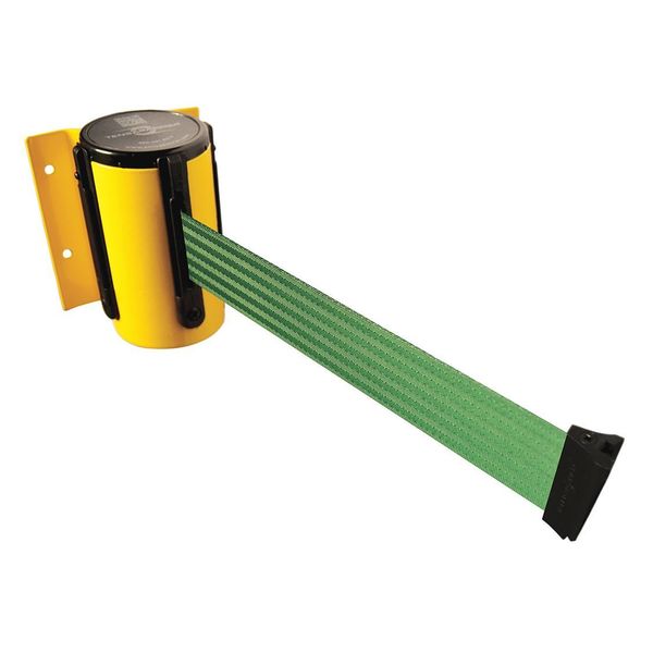 Belt Barrier, Yellow, Belt Color Green