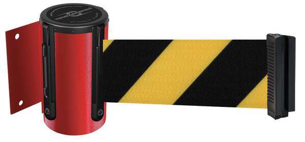 Belt Barrier, Red, Belt Yellow/Black