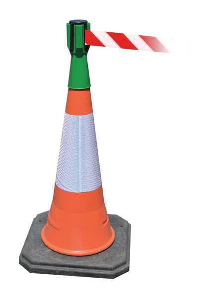 Tensacone Topper, Green, Belt Red/White