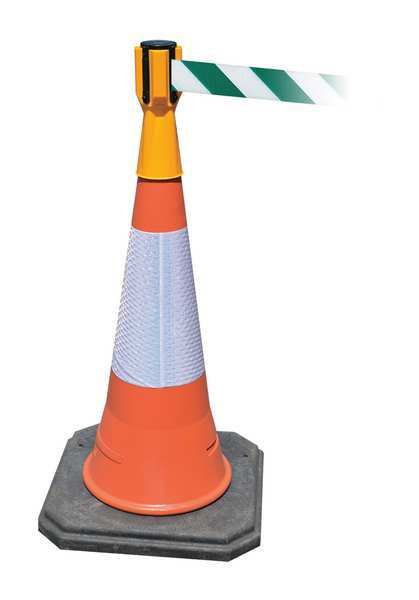 Tensacone Topper, Yellow, Belt Green/White