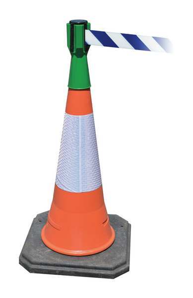 Tensacone Topper, Green, Belt Blue/White