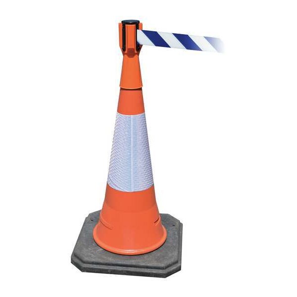 Tensacone Topper, Orange, Belt Blue/White