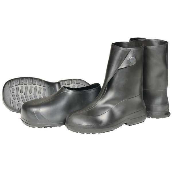 Overboots, Mens, 3XL, Button, Black, Rubber, PR