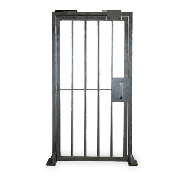 Man Gate, Left Hand, Steel