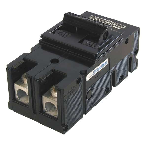Miniature Circuit Breaker, 150 A, 120/240V AC, 2 Pole, Plug In Mounting Style, UBITBFP Series
