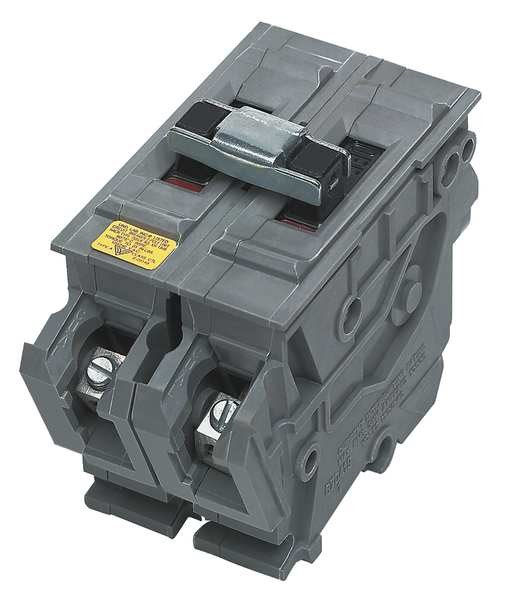 Miniature Circuit Breaker, 40 A, 120/240V AC, 2 Pole, Plug In Mounting Style, UBIA Series