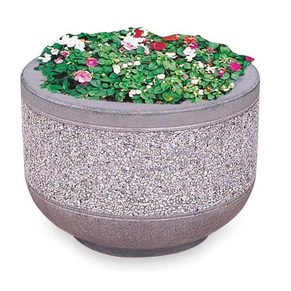 Security Planter, Round, 24 In. L, 17 In. H