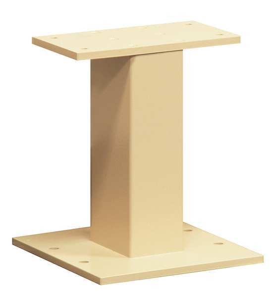 Cluster Box Unit Pedestal, Sandstone, Powder Coated, 13 Doors, 16 Doors