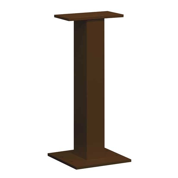 Cluster Box Unit Pedestal, Bronze, Powder Coated, 12 Doors, 8 Doors