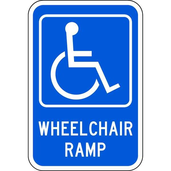 ADA Handicapped Parking Sign, 18