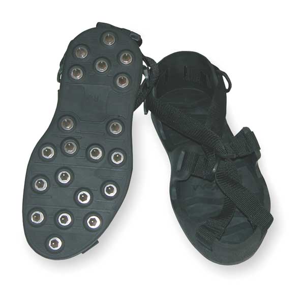Flexible Spiked Shoes, XL, Pr