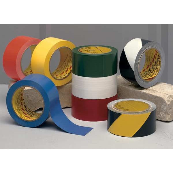 Marking Tape, 2In W, 108 ft. L, Yellow