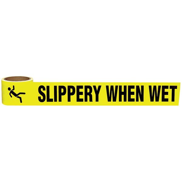 Floor Marking Tape, Roll, 3In W, 54 ft. L