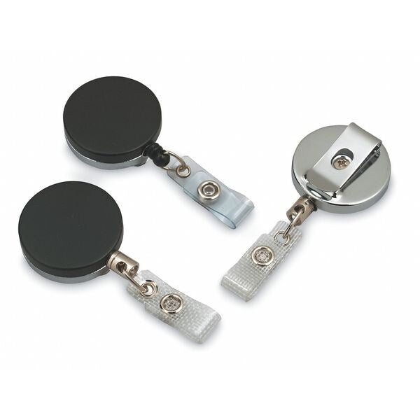 Retractable ID Badge Holder, Chain Cord