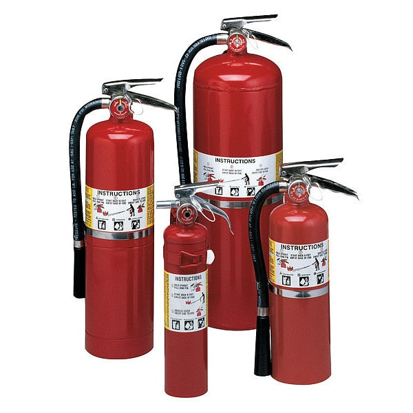 Fire Extinguisher, 4A:80B:C, Dry Chemical, 10 lb