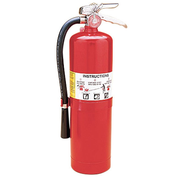 Fire Extinguisher, 4A:80B:C, Dry Chemical, 10 lb