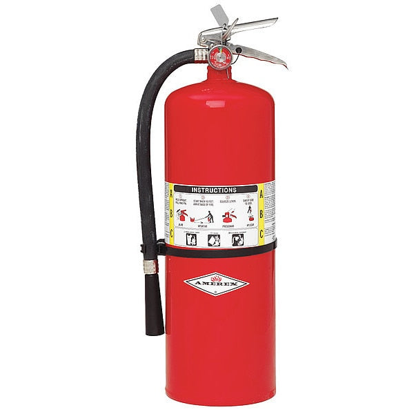 Fire Extinguisher, 10A:120B:C, Dry Chemical, 20 lb