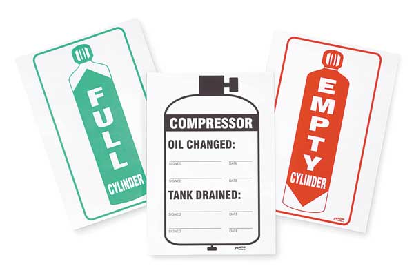 Cylinder Label, Magnetic, Full Cylinder