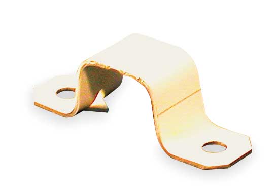 Mounting Strap, Ivory, Steel, Straps