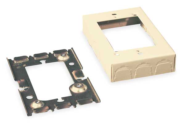 Flush Type Box Extension Adapter, Ivory