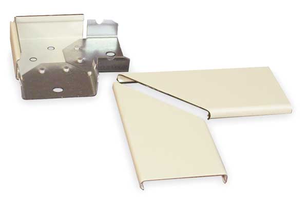Flat Elbow, 90 deg., Ivory, Steel, Elbows