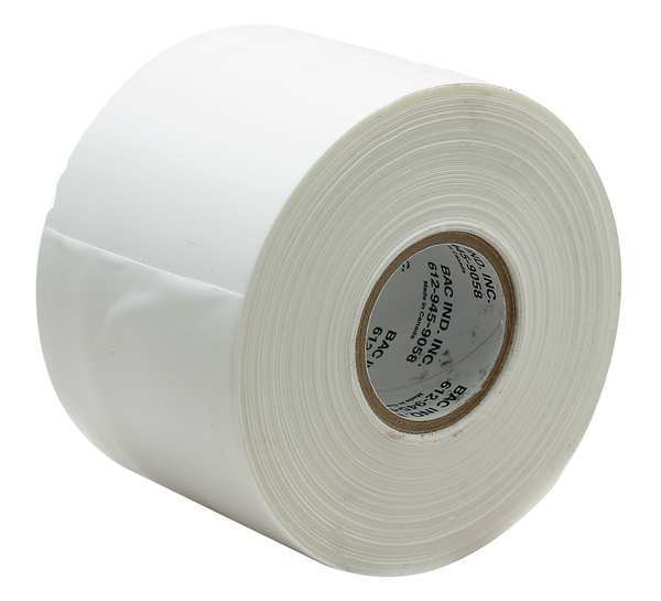 Tarp Tape, 3 In x 36 yd, 7.5 mil, White