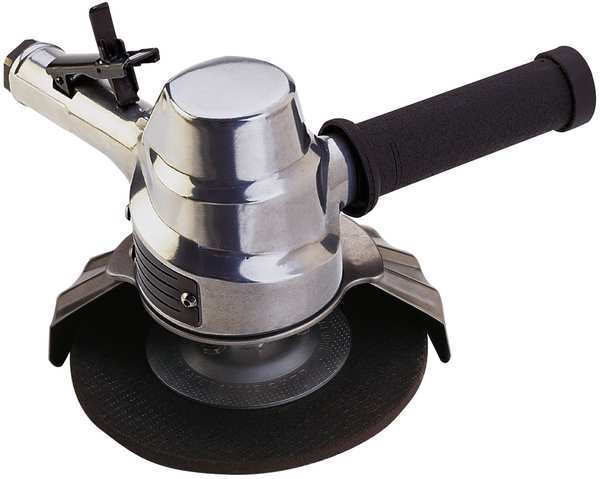 Vertical Type Angle Grinder, 1/2 in NPT Female Air Inlet, Heavy Duty, 6,000 RPM, 2.1 hp