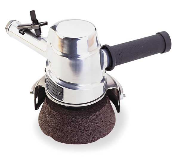 Vertical Type Angle Grinder, 1/2 in NPT Female Air Inlet, Heavy Duty, 6,000 RPM, 2.1 hp