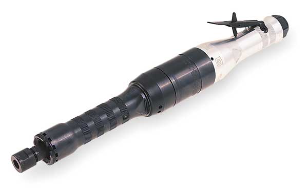 Extended Die Grinder, 1/4 in NPT Female Air Inlet, 1/4 in Collet, Heavy Duty, 15,000 RPM, 1.33 hp