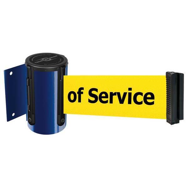 Belt Barrier, Blue, Belt Color Yellow