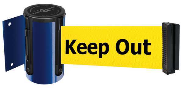Belt Barrier, Blue, Belt Color Yellow