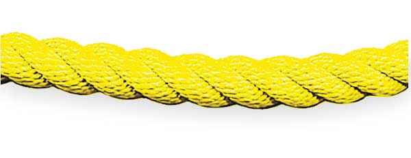 Classic Barrier Rope, Twisted, 6 ft L