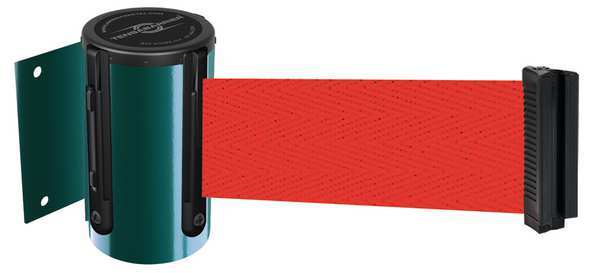 Belt Barrier, Green, Belt Color Red