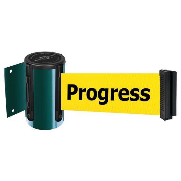 Belt Barrier, Green, Belt Color Yellow