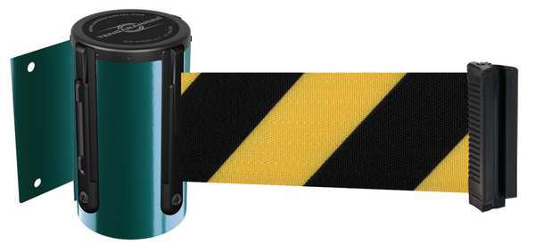 Belt Barrier, Green, Belt Yellow/Black