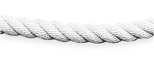 Classic Barrier Rope, Twisted, 6 ft L