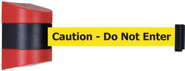 Belt Barrier, Red, Belt Color Yellow
