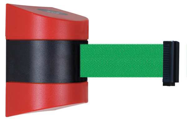 Belt Barrier, Red, Belt Color Green