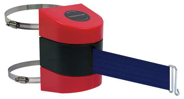 Belt Barrier, Red, Belt Color Blue