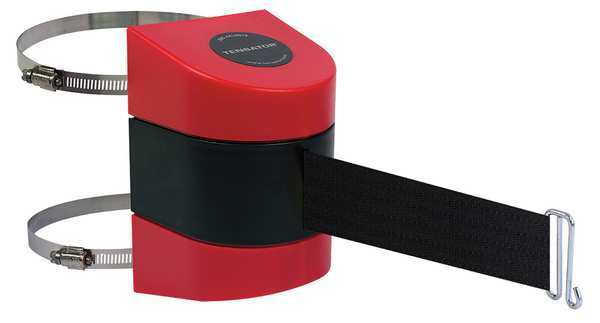 Belt Barrier, Red, Belt Color Black