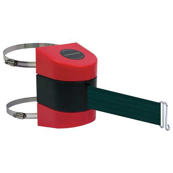 Belt Barrier, Red, Belt Color Green