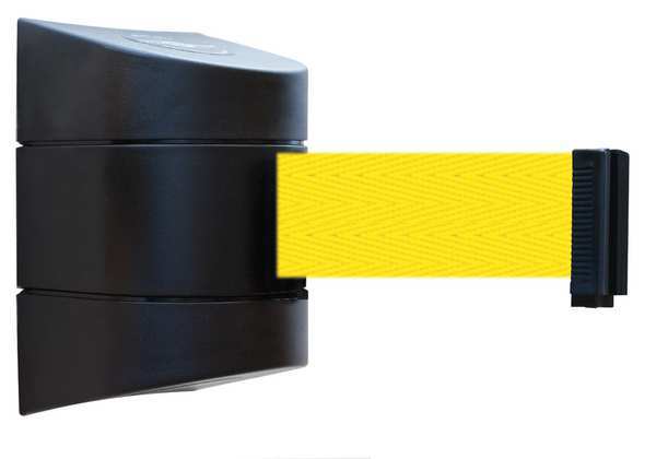 Belt Barrier, Black, Belt Color Yellow