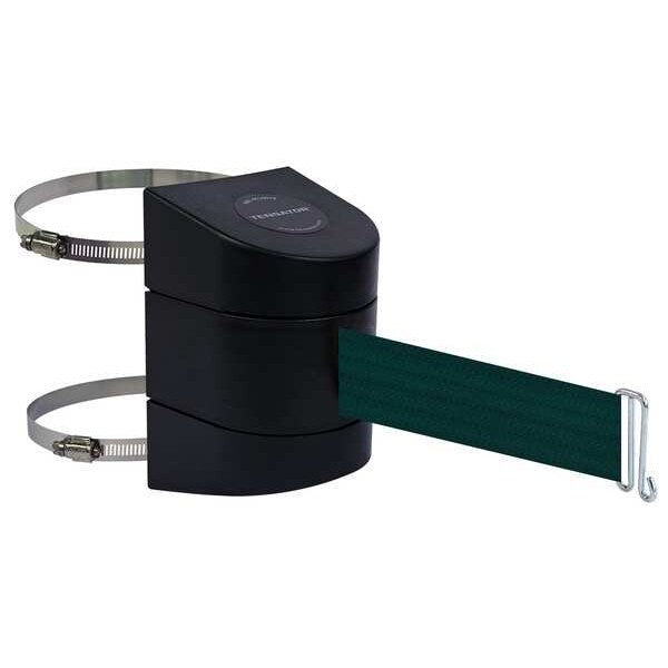 Belt Barrier, Black, Belt Color Green