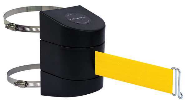 Belt Barrier, Black, Belt Color Yellow